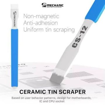 Mechanic Ceramic Tin Scraper CS-12