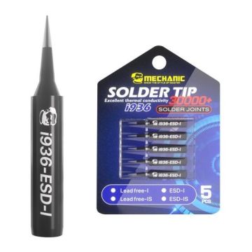 Mechanic superb anti- static soldering iron tip 900M-T-FI