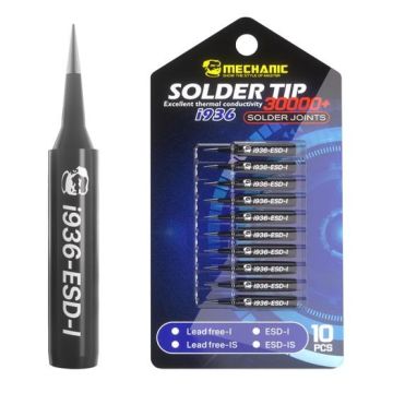 Mechanic superb anti- static soldering iron tip 900M-T-I