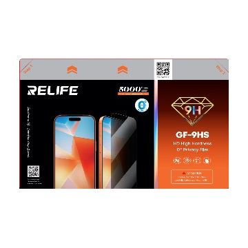 RELIFE GF-9HS Privacy Hydrogel Film — Boîte 25 pcs