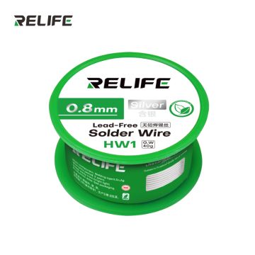 RELIFE HW1 Lead-free solder wire 0.8MM/40G