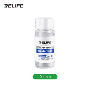 RELIFE RL-403C Lead-free hardcover solder balls /0.4MM25000 Pieces