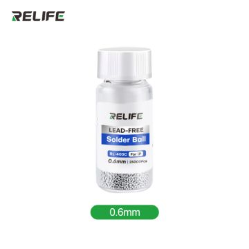 RELIFE RL-403C Lead-free hardcover solder balls /0.6MM25000 Pieces