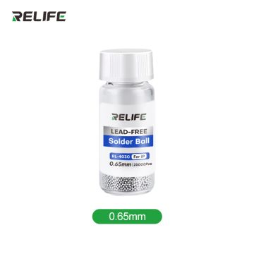 RELIFE RL-403C Lead-free hardcover solder balls / 0.65MM25000 Pieces