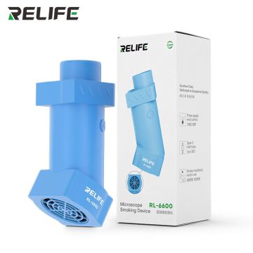 RELIFE RL-6600 — Aspirateur de fumée pour microscope / Noir
