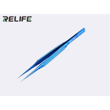 RELIFE RT-11C Ultra-Precision Titanium Alloy Tip Tweezers