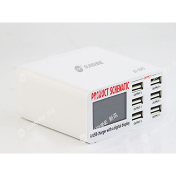SUNSHINE SS-304D Intellgent Usb Station/6USB/110V-240V