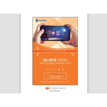 SUNSHINE SS-057E Frosted Imported Hydrogel Film — Boîte 50 pcs