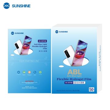 SUNSHINE SS-057HB Anti-Blue Light Hydrogel Film — Boîte 50 pcs